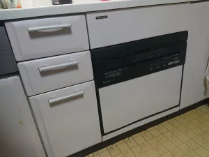 リンナイ 食器洗い乾燥機 ワイドタイプ【RSW-601C-SV】岐阜県岐阜市 O様宅