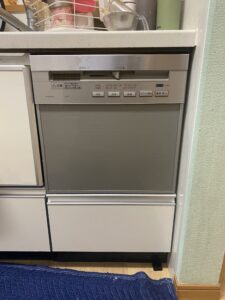 三菱電機 食器洗い乾燥機 45R2シリーズ【EW-45R2S】三重県鈴鹿市 M様宅
