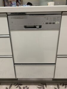 リンナイ 食器洗い乾燥機 フロントオープン【RSW-F402CA-SV】愛知県刈谷市 M様宅