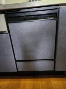 リンナイ 食器洗い乾燥機 フロントオープン【RSW-F402CA-B】三重県伊賀市 T様宅